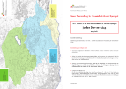 jeden Donnerstag - Gemeinde Hombrechtikon