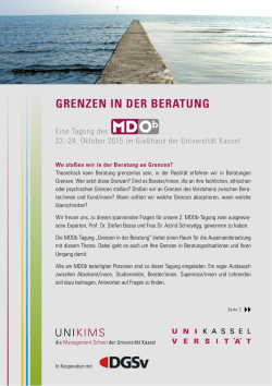 grenzen in der beratung