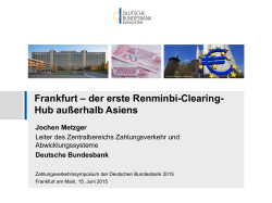 Präsentation - Deutsche Bundesbank