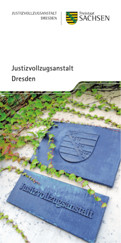 JVA Dresden - Publikationen