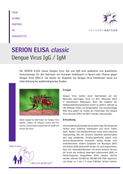 SERION ELISA classic Dengue Virus IgG / IgM