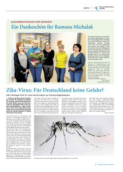 Ein Dankesch&ouml;n f&uuml;r Ramona Michalak Zika