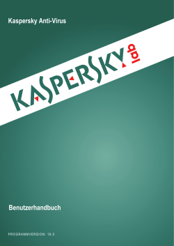 Kaspersky Anti-Virus 2016 - esd