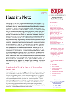 Hass im Netz