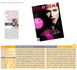 Dietmer Hass. Mucha. Okteber 2015 - DIETMAR HAAS