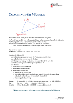 Internes Coaching f&uuml;r Mitarbeitende der Auto AG