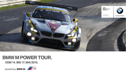 BMW M POWER TOUR.