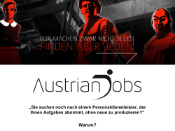 FACTS - A-JOBS GmbH