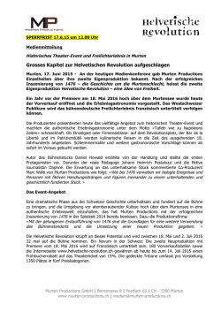 Grosses Kapitel zur Helvetischen Revolution - mas