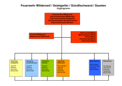 Verordnung Anhang I zum Feuerwehrreglement