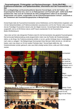Feuerwehrgesetz, F&ouml;rdergelder und