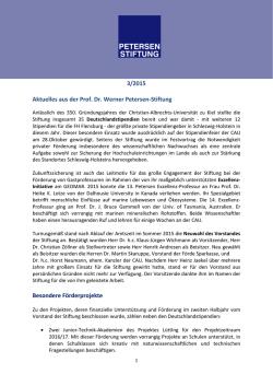 Info Brief 3 / 2015