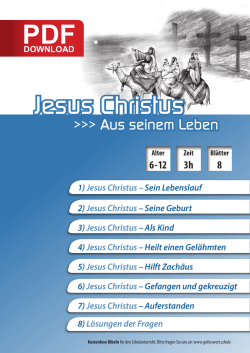 Jesus Christus - gotteswort.schule