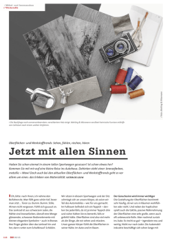 Jetzt mit allen Sinnen