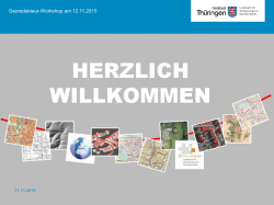 HERZLICH WILLKOMMEN - geoportal