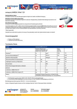Swisspor lambda white 031