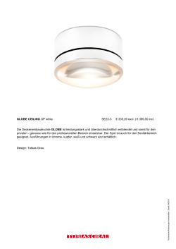 GLOBE CEILING UP white SE22-3 &euro; 335,29 excl.