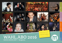 WAHL.ABO2016 Magazin