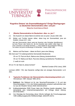Handout - ars grammatica