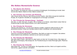 Hermetische Gesetze - Kristallmensch.net