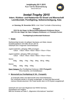 Inntal-Trophy 2015