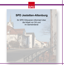 Datei laden: Der Ortsverein informiert - SPD Jestetten