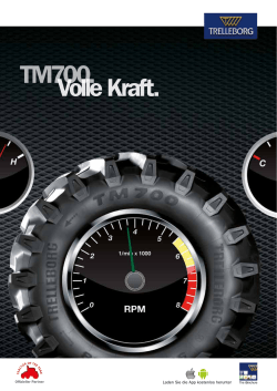 TM700. Volle Kraft.