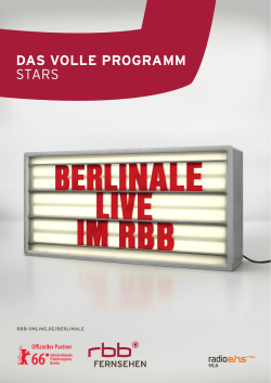 das volle programm stars - Presse