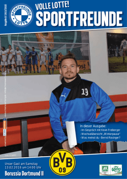 volle lotte! - Sportfreunde Lotte