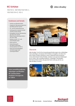 IEC-Sch&uuml;tze - Rockwell Automation