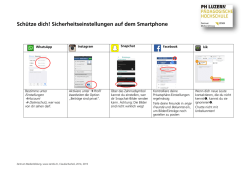 Sch&uuml;tze dich! Sicherheitseinstellungen auf dem Smartphone