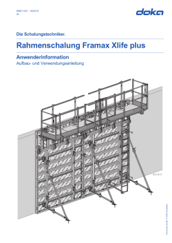 Rahmenschalung Framax Xlife plus