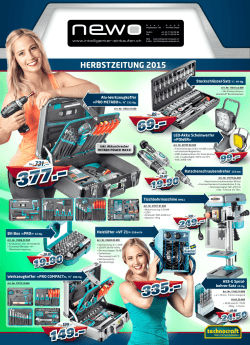 herbstzeitung 2015 - intelligenter einkaufen