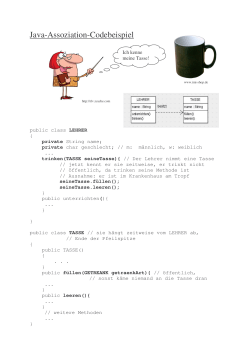 Java-Assoziation