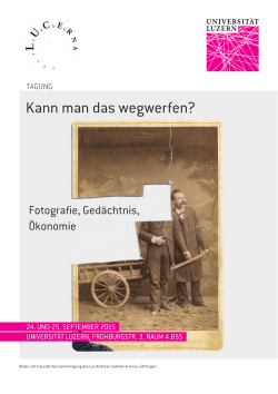 Kann man das wegwerfen?