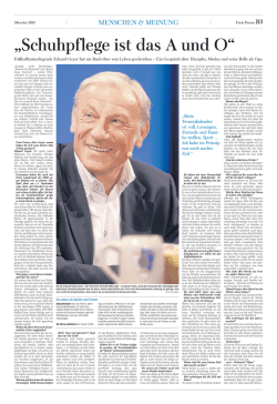 Interview Eduard Geyer