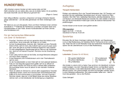 hundefibel - Vitalhotel der Parktherme