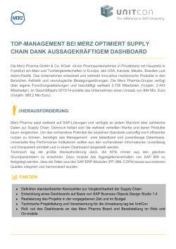 top-management bei merz optimiert supply chain dank