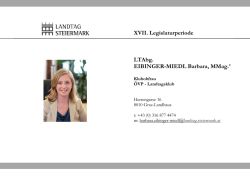 EIBINGER-MIEDL Barbara, MMag.a