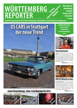 PDF auf Ihren Rechner laden - Württemberg Reporter Magazin
