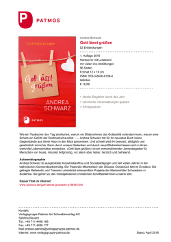 Gott lässt grüßen
