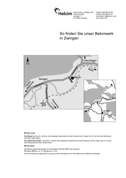 Anfahrtsplan Betonwerk Zwingen(PDF