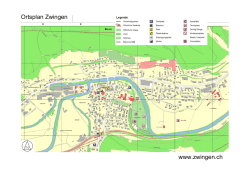 Ortsplan Zw Ortsplan Zwingen Ortsplan Zwingen