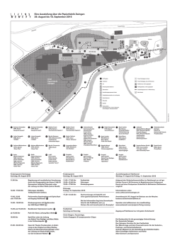 Programm zur Ausstellung