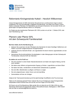 Inserat Huttwil - mediallegra.ch