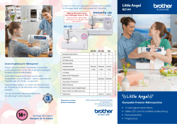 Little Angel - Brother Sewing Machines Europe GmbH