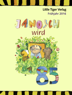 Frühjahr 2016 - Little Tiger Verlag
