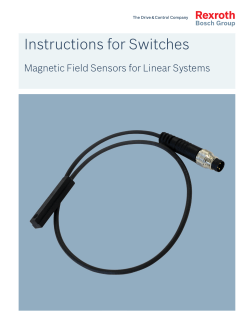 Instructions for Switches