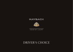 MAYBACH - Driver`s Choice - maybach