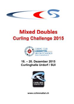 Einladung Mixed Doubles - Curling Champions Tour